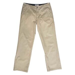 VTG ‘09 Oakley Forged Goods Loose Fit Work Pants Khaki Tan Men 34x32 Y2K Skate
